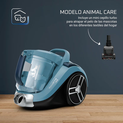 Zyvac Beutelloser Bodenstaubsauger mit Kabel – 2,5L XXL-Behälter, EffiTech Motor, Zyklon-Technologie, Tierhaar-Aufsatz, Leise Leistung