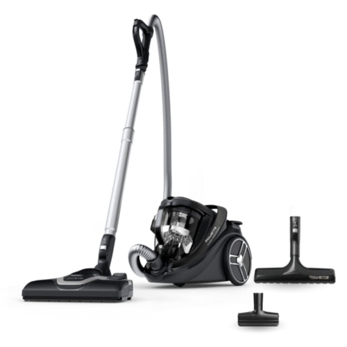 Zyvac Leiser Beutelloser Bodenstaubsauger 59 dB – EffiTech Motor, HEPA-Filter, Niedriger Energieverbrauch, Großer Aktionsradius